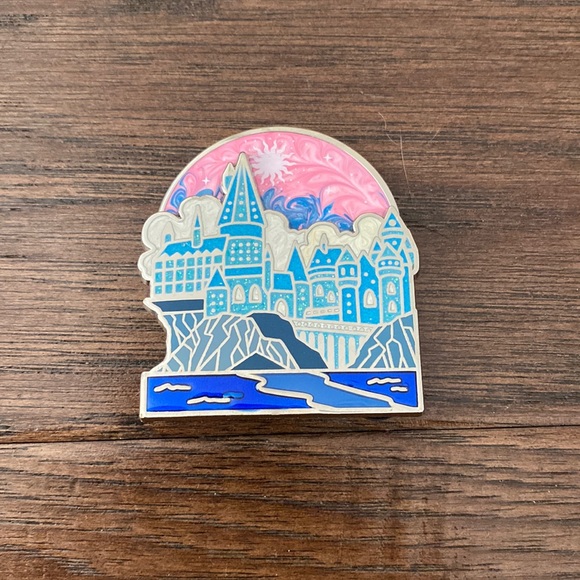 laserbrain spinning Hogwarts sky pin Harry Potter - Picture 3 of 4